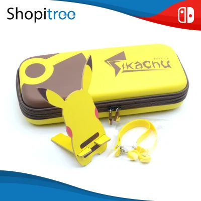 Pikachu Theme Pouch Bag for Nintendo Switch Lite