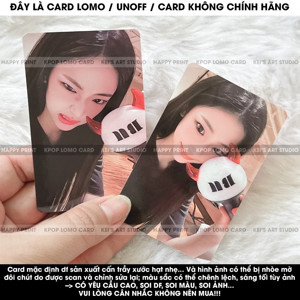 [CARD LOMO] Thẻ ảnh babymonster lightstick: Ruka Pharita Asa Ahyeon Rami Rora và Chiquita