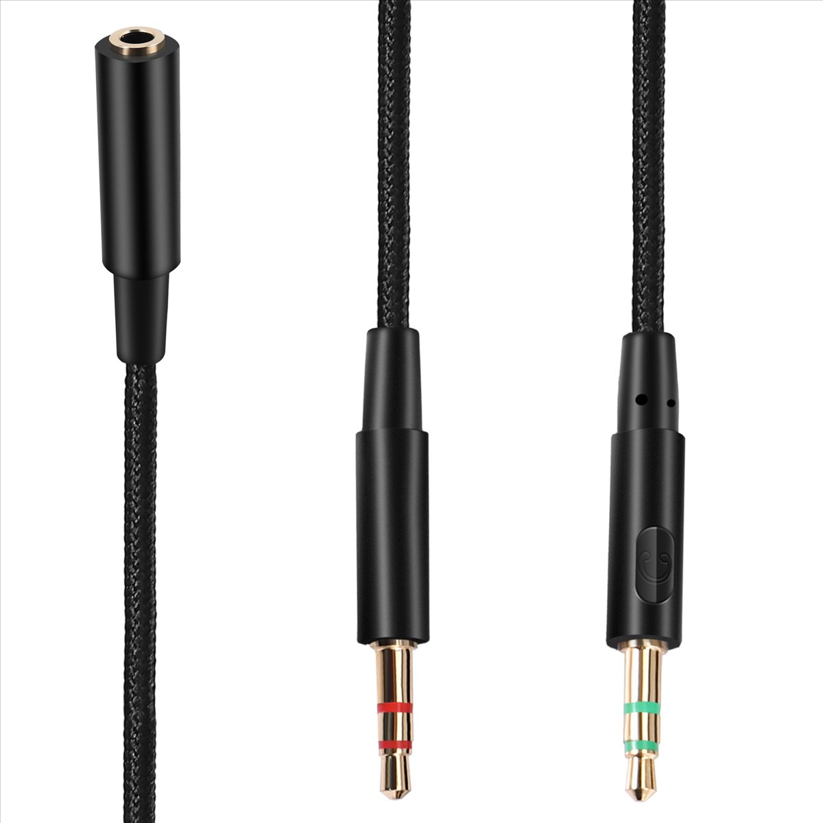 3.5mm Universal 2 in 1 Gaming Headset Audio- Extend Cable for Cloud II/Alpha-/Cloud Flight/Core Headphone Giá  154,500 Đồng*Miễn phí vận chuyển