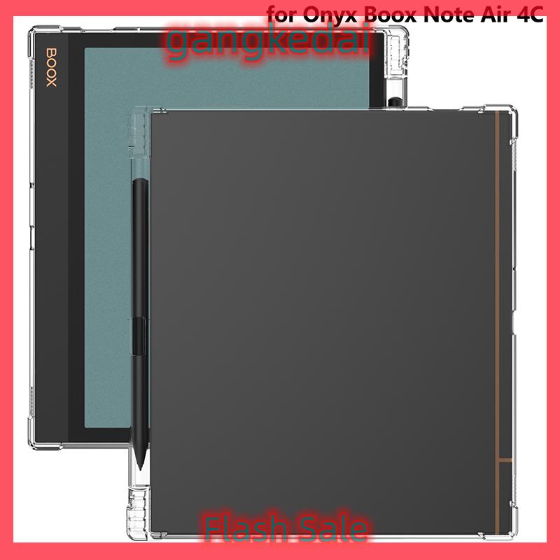 Boox Note Air 4C Case: Soft Tpu Anti-Fall Cover With Pen Slot