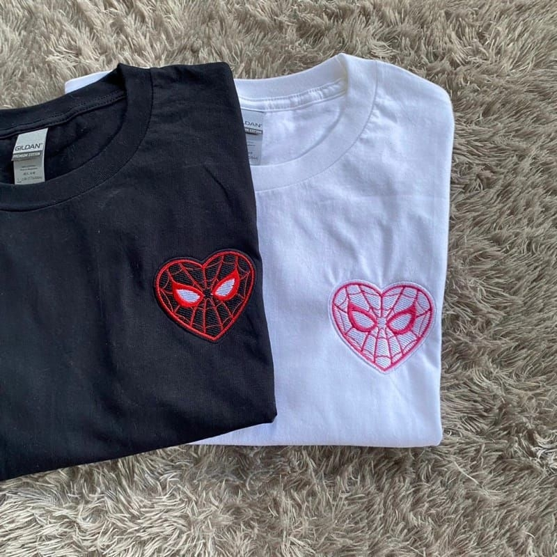 Couple Shirts Playeras De Superheroes En Pareja Camisetas Parejas