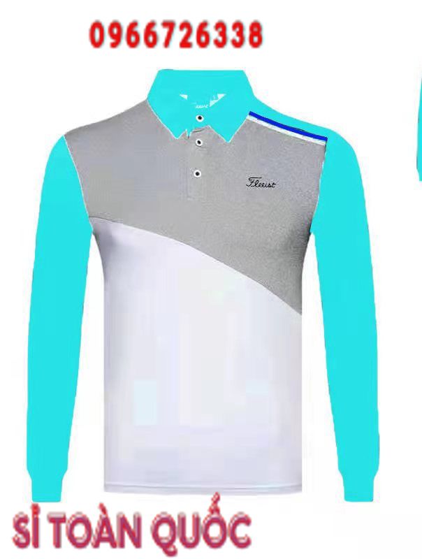 Áo golf nam Titleist dài tay mẫu mới thu đông 2023