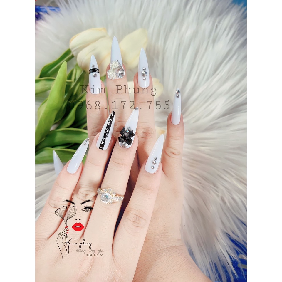 Bộ 24 móng nails thiết kế mã 244
