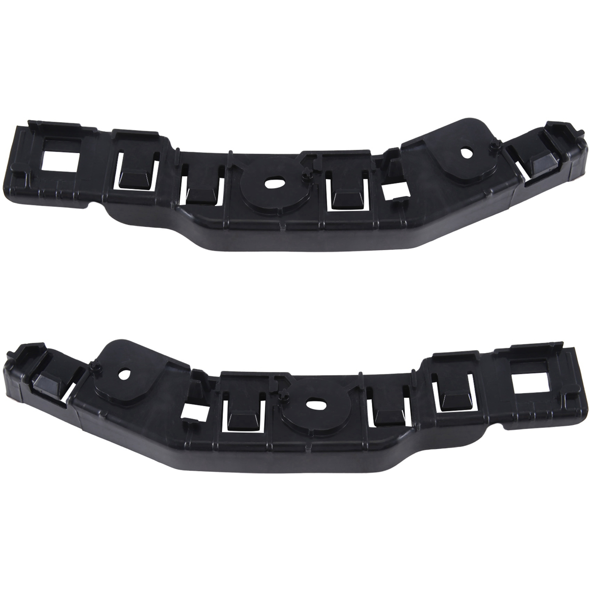 (YIAW) 1 Pair Car Front Bumper Bracket(LH+RH) Replacement Accessories for COMPASS Bumper Cover Support 68244508AB 68244509AB