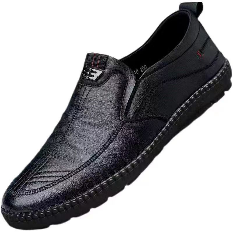 MINGSHENG Men's Casual Slip-On Shoes with Comfortable Fit and Durable Design ราคา 276 บาท*ส่งฟรี