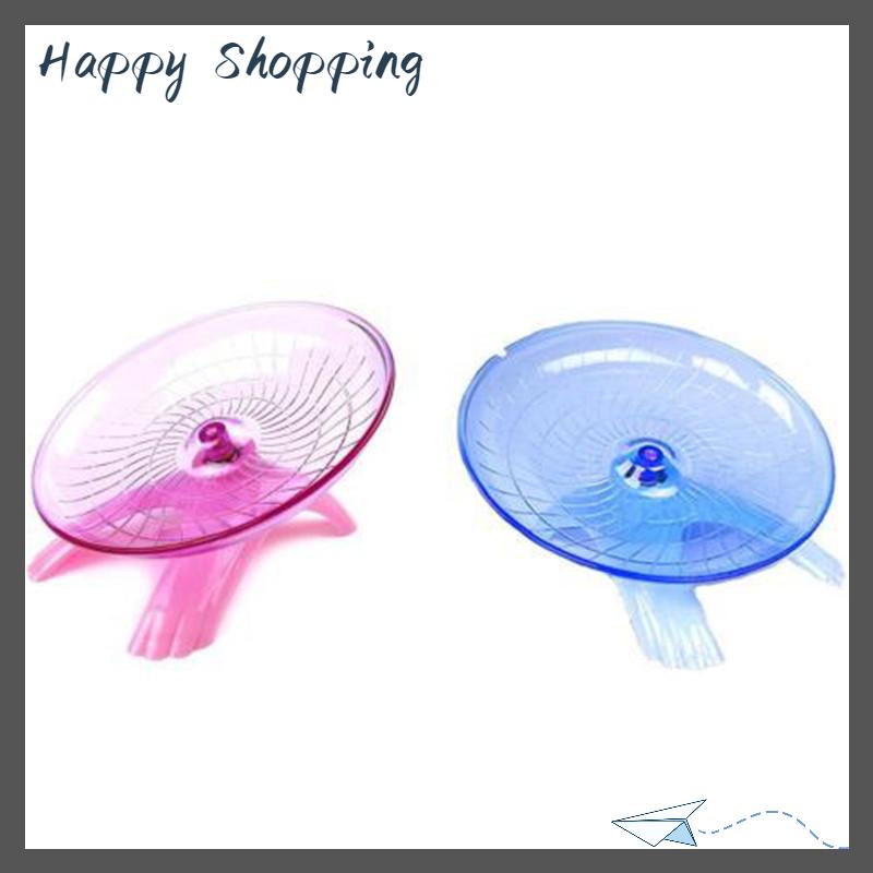 [THS Store] COD Đĩa chạy Bộ đĩa bay đồ chơi bánh xe tập thể dục cho chuột Chuột Hamster thú cưng 18cm