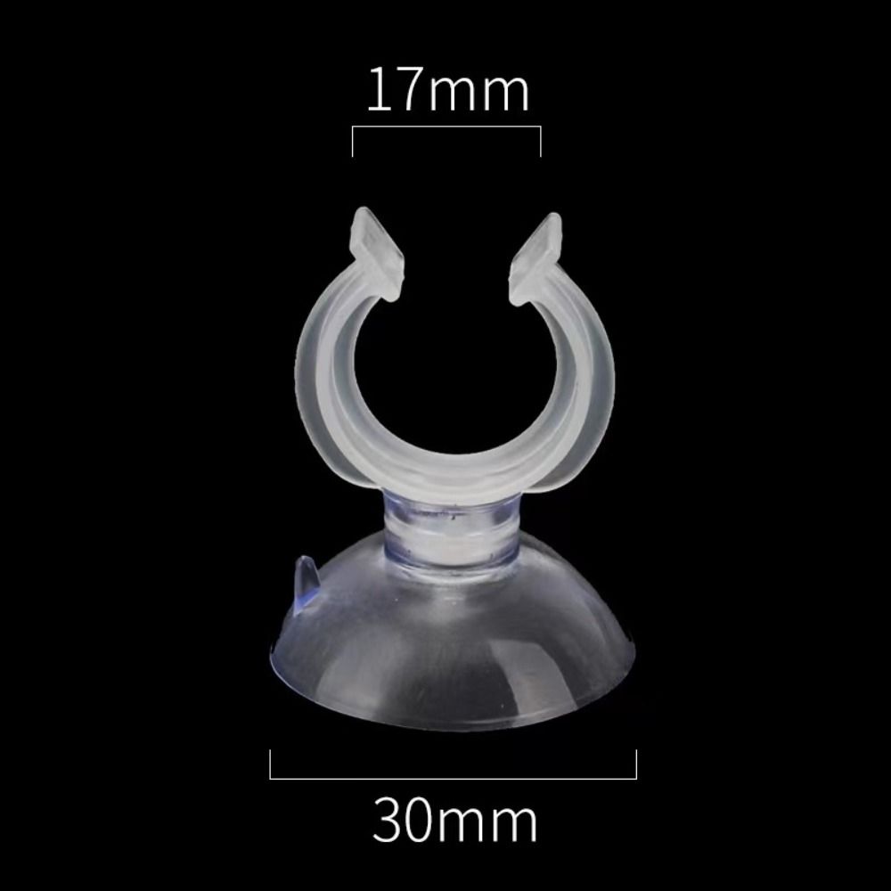 LETIGO 5pcs Bể cá Giá giữ cốc hút Lắp đặt dễ dàng Phụ kiện bể cá Dụng cụ hút bể cá Phụ kiện Cao su Giá đỡ ống bơm - 4