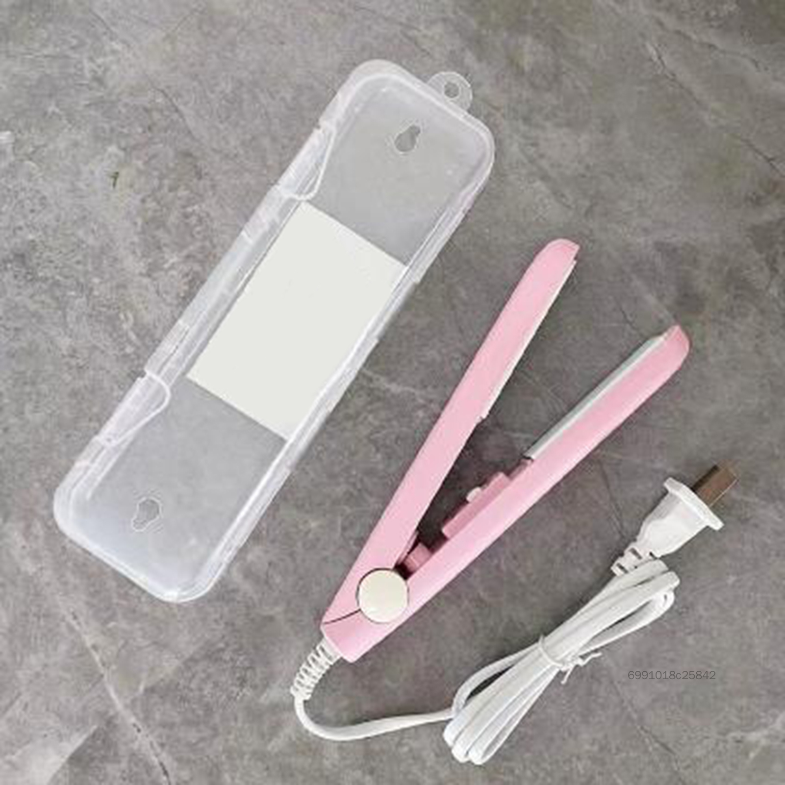 2 in 1 Tóc điện Tóc kéo Tóc Curler Dual-Sử dụng gốm Điều chỉnh tóc phẳng cho phụ nữ và nam Salon tóc HGHH-VN - 4