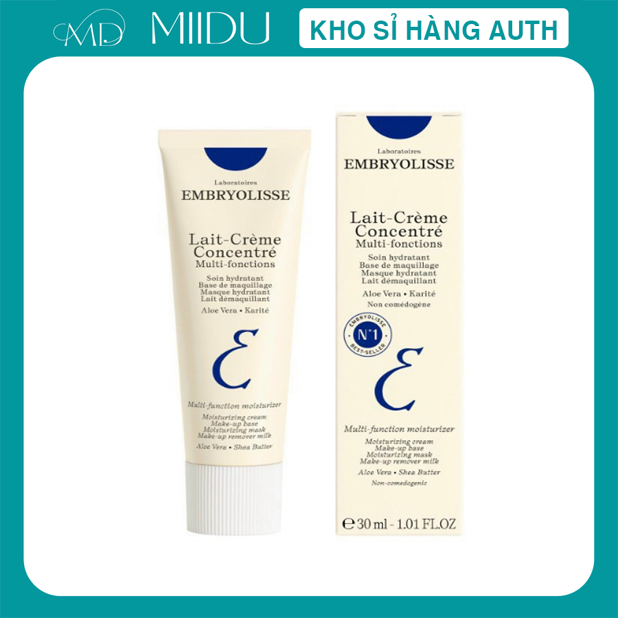 Kem dưỡng Embryolisse Lait Creme Concentre 30ml chính hãng Pháp cấp ẩm, nuôi dưỡng, phục hồi da