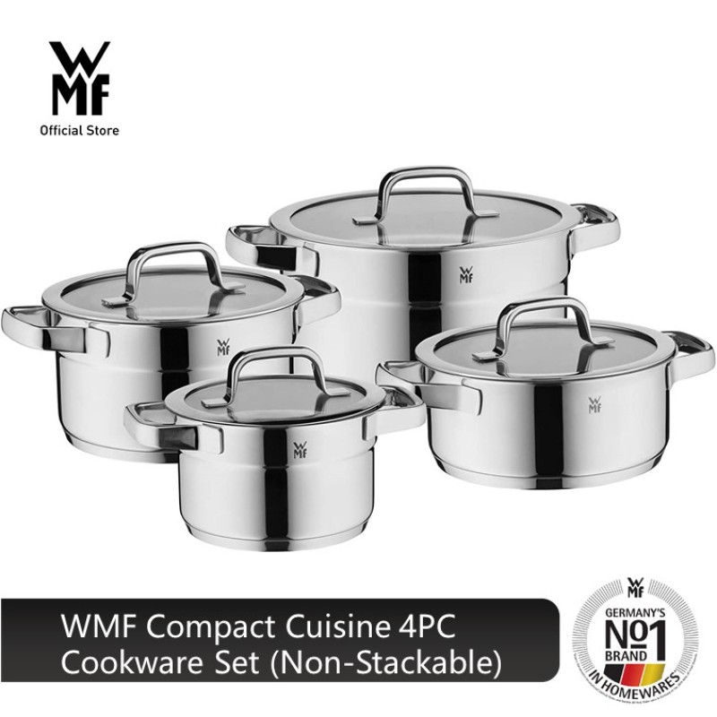 WMF Compact Cuisine 4PC Cookware Set (Non-Stackable) 0790046380 Singapore