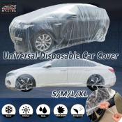 Clear Universal Disposable Car Cover, Waterproof and Dustproof Shield