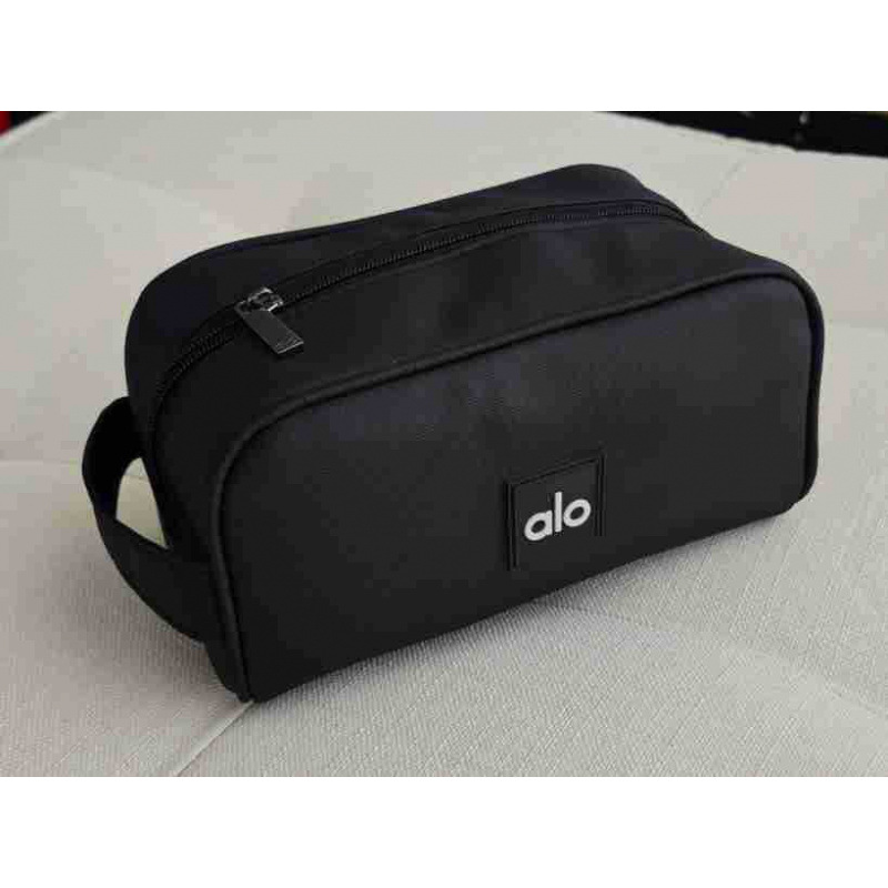 Alo Yoga Portable Travel Cosmetic Bag Womens Cosmetic Case Waterproof Multifunctional Storage Bag SY