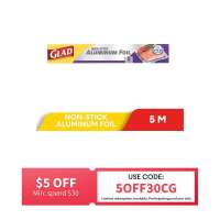 Glad Non-Stick Aluminum Foil 5M