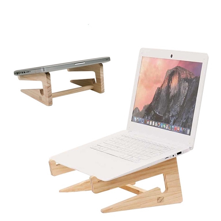 laptop stand laptop accessories laptop stand holder Wooden Stand for Laptop Stand Monitor Stand for Mac Window Wooden Laptop Stand Laptop Fan