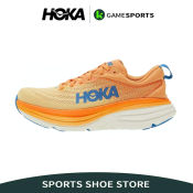 Hoka One One Bondi 8 Men's Orange Sports Shoes