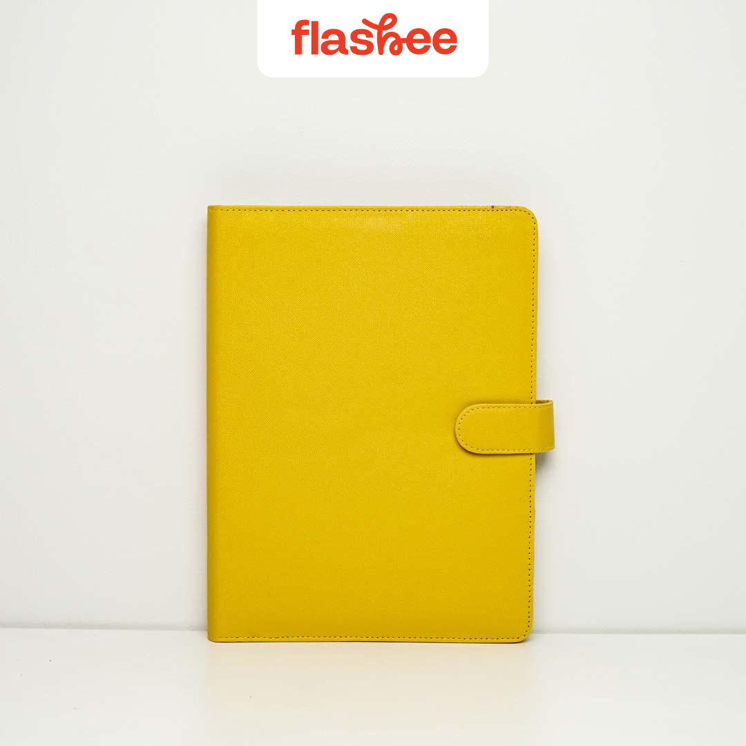 Flashee Binder Polos Eksklusif B5 26 Ring Agenda B5 Polos 26 Ring Binder Organizer B5 Catatan