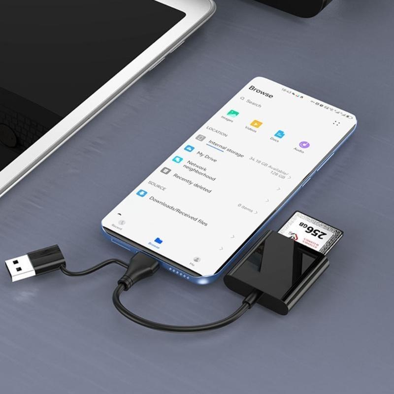 Cfe B Reader 10Gbps usb3.2 Gen 2 Loại C Bộ nhớ Adapter cho chụp ảnh bằng máy ảnh phụ kiện du lịch