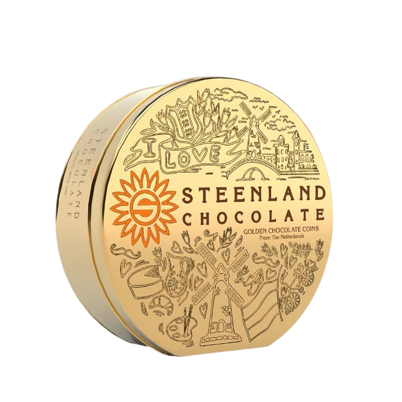 Chocolate Đồng Xu Steenland Hà Lan Hộp 180g