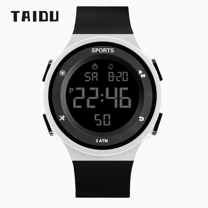 TAIDU Fashionable Sports Digital Watch with Night Light and Water Resistance ราคา 83 บาท*ส่งฟรี