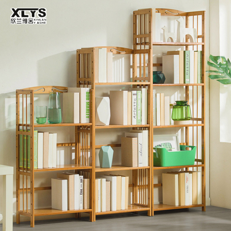Simple bookshelves, bookcases, floor partitions, storage shelves