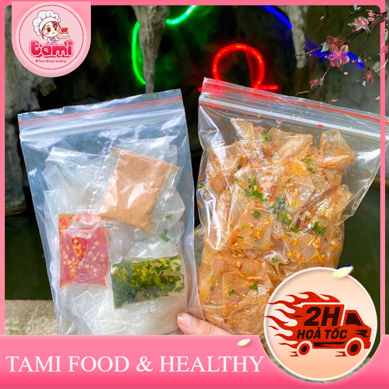 [LOẠI NGON TÂY NINH] Bánh tráng trộn mỡ hành ớt rim Tamii30 LZT1