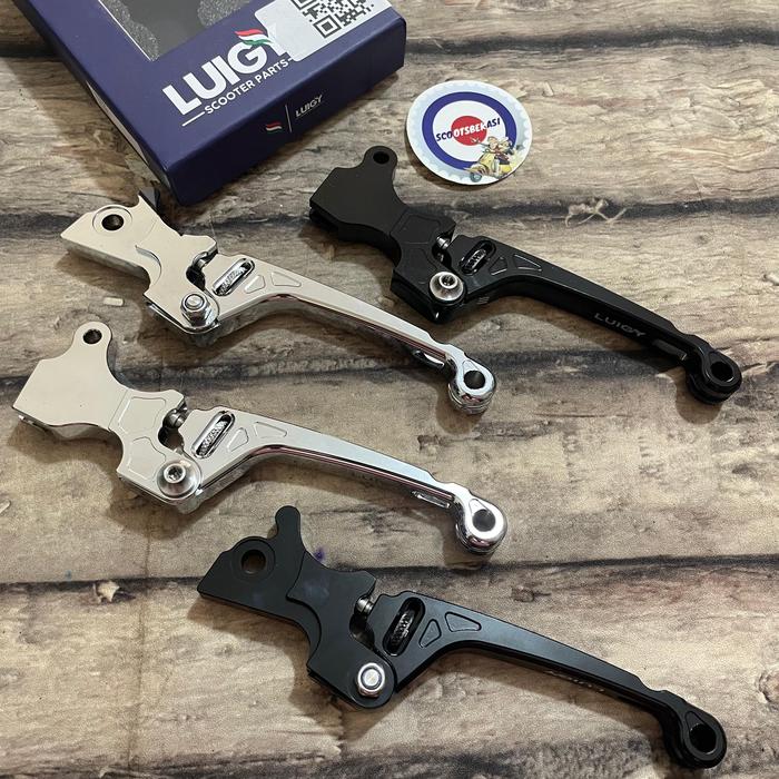 BRAKE LEVER HANDLE REM ADJUSTABLE LUIGY VESPA SPRINT PRIMAVERA S LX-KalyanShop Harga 1,315,000 rupiah*Gratis Ongkir