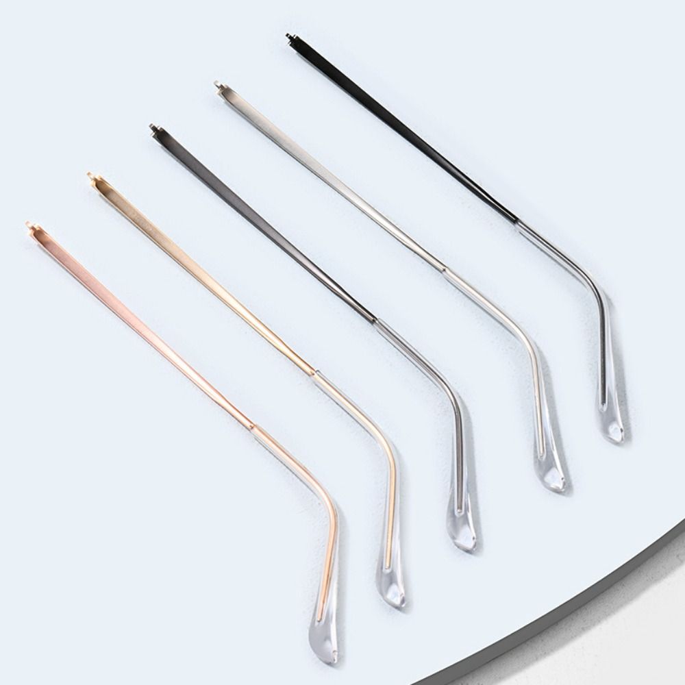NUCTUR Dụng cụ sửa chữa Tay kính Chống trượt loại Phụ kiện kính mắt Phổ thông Bọc chân trong suốt Chân thay thế Kính mắt
