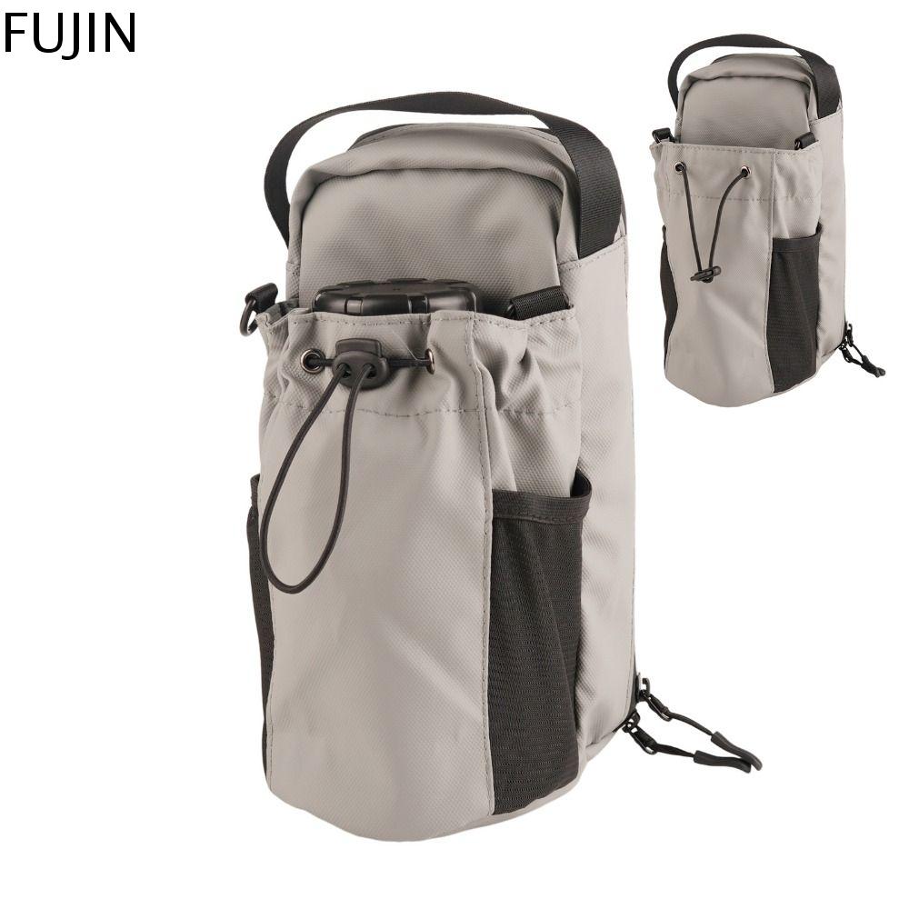 FUJIN Từ tính Túi đeo chai nước Sức chứa lớn Dây kéo Túi thể thao đeo chéo Túi đựng điện thoại tập thể dục Có thể điều chỉnh Túi chai tập thể dục Thể dục