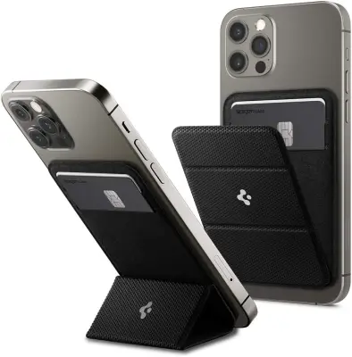 Spigen MagSafe Card Holder For iPhone 13 Pro Max / iPhone 13 Pro / iPhone 13 / iPhone 13 Mini Smart Fold Magnetic Wallet