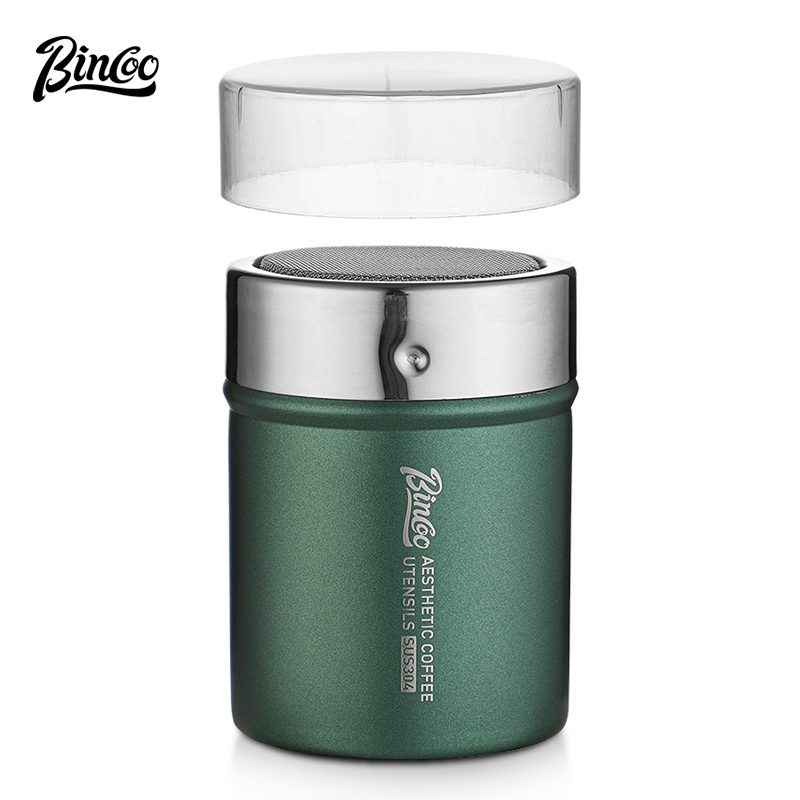 BINCOO Coffee Sprinkler Powder Canister 304 Stainless Steel Latte Art Tools Coffee Utensils Kitchen Baking Tools ราคา 234 บาท*ส่งฟรี