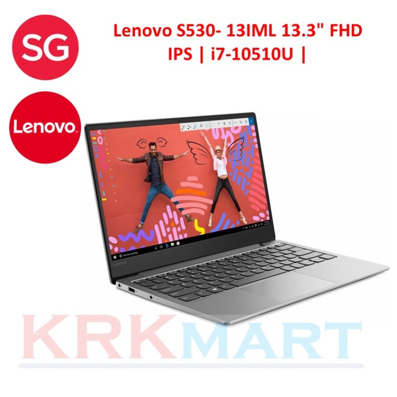 (Ready Stock) Lenovo IdeaPad S530 | 13IML | 1.2kg | 13.3 FHD IPS | i7-10510U | 16GB RAM | 1TB PCIe SSD | Geforce MX250 | 2Yr Lenovo Onsite Warranty |