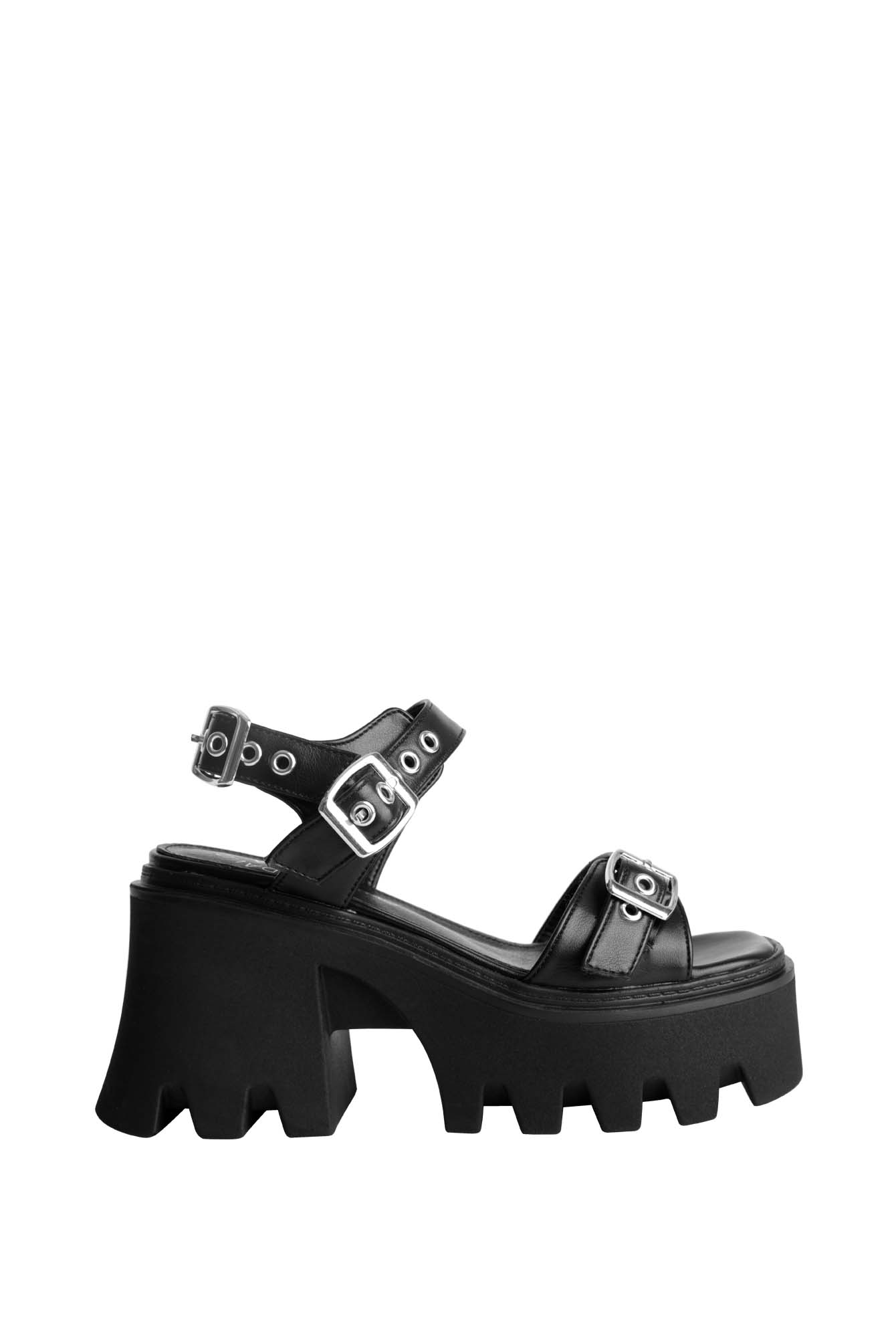 Villains SF HELENE Women's Platform Heeled Sandals | Heel-Height 3.9" ราคา 2,990 บาท*ส่งฟรี