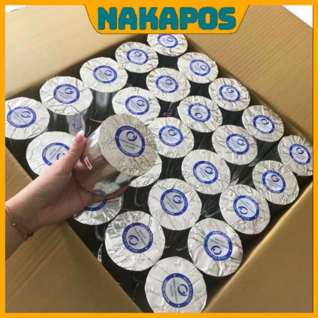 Giấy in hóa đơn cuộn bự K80x80 in máy 80MM giấy in nhiệt K80 in hóa đơn 80x80 giấy nhiệt In đơn