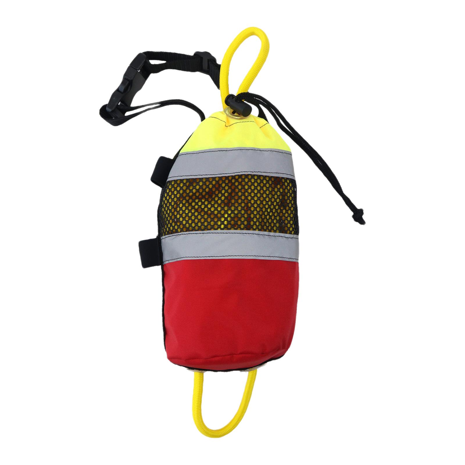 Floating Throw Bag for Water Rescue with Rope Outdoor Accessories Rope Throw Bag for Boating Kayak Canoeing Swimming Sailing