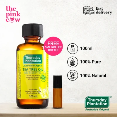 [Exp 05/2025]Thursday Plantation Tea Tree Oil 100ml FREE ROLLER