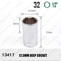 1/4″ 3/8″ 1/2″ SATA DR. 6PT. Deep Socket/ Socket Set/ Set Soket/CR-V Long Chrome Socket/ Socket Box/Ratchet Wrench Soket