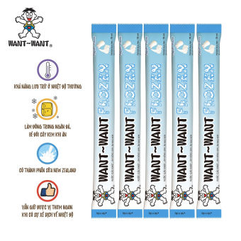 Sỉ Thùng 80 cây Bòn bon kem đá tuổi thơ - Bòn bon kem đá - Nước giải khát Want Want - Tết - đồ ăn vặt ăn vặt siêu hot