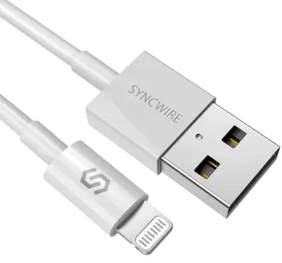 [Upgraded C89 MFi Certified] Syncwire Lightning iPhone Charger Cable - 3.3ft/1m High-Speed Apple Charger Cable Lead USB Fast Charging Cable for iPhone 12 12Pro 12Pro Max 11 X XR 8 7 6s SE 5 5s, iPad
