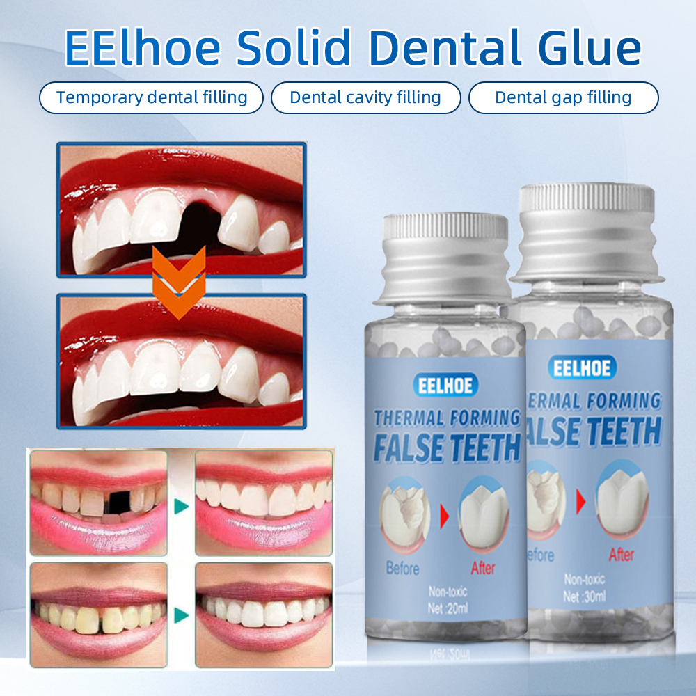 MerMer store 30ml Eelhoe Temporary Tooth Repair Teeth Gap Falseteeth Solid