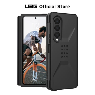 UAG Galaxy Z Fold 3 Case Cover Civilian Samsung Casing Sleek Ultra-Thin Feather-Light Military Drop Protective Cover