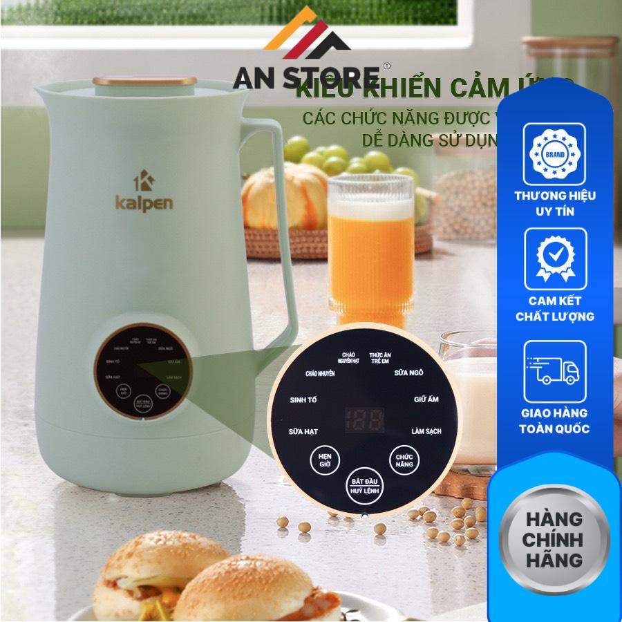 Máy làm sữa hạt mini 8 chức năng thể tích 1200ml kalpen