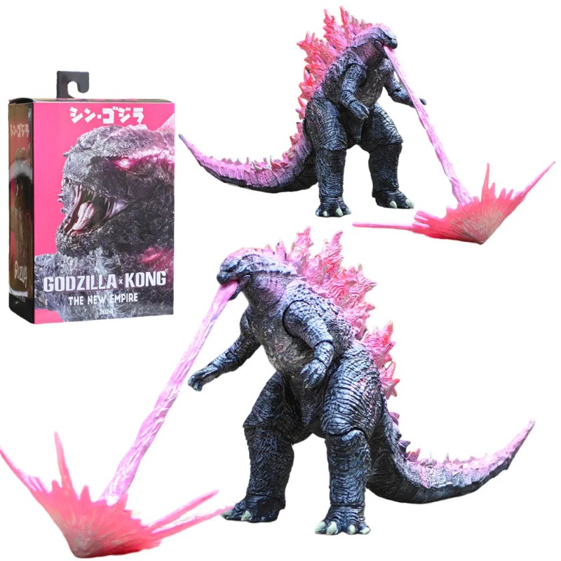 Toystoryshop 18cm 2024 Godzilla VS Kong sự trỗi dậy của một đế chế Godzilla Đồ chơi mô hình động Bộ sưu tập mô hình quà tặng