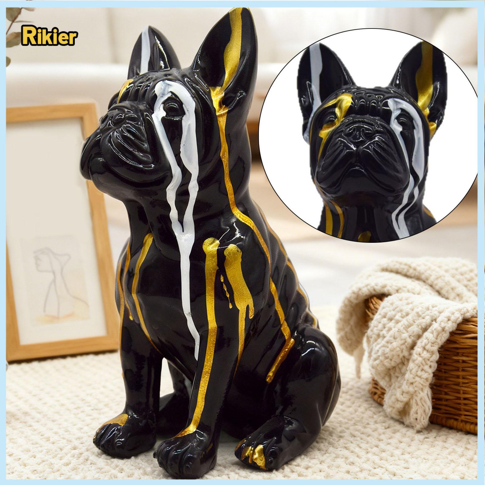 MagiDeal French Bulldog Statue Modern Animal Sculpture for Desk Entrance Fireplace ราคา 2,231 บาท*ส่งฟรี