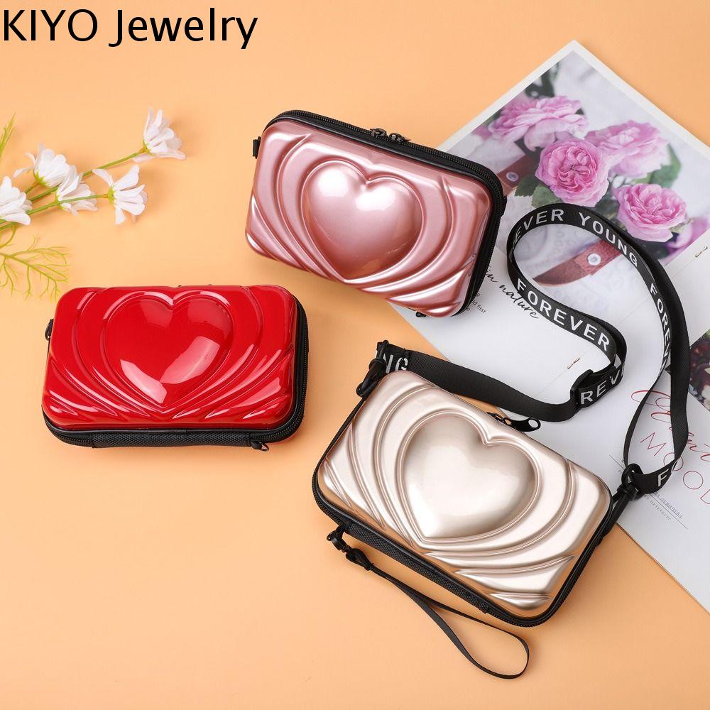 KIYO Mùa hè Túi hành lý nhỏ Túi đựng đồ Túi đi biển Túi xách nữ hình vuông Dễ thương Túi đeo vai Túi đeo chéo Phụ nữ