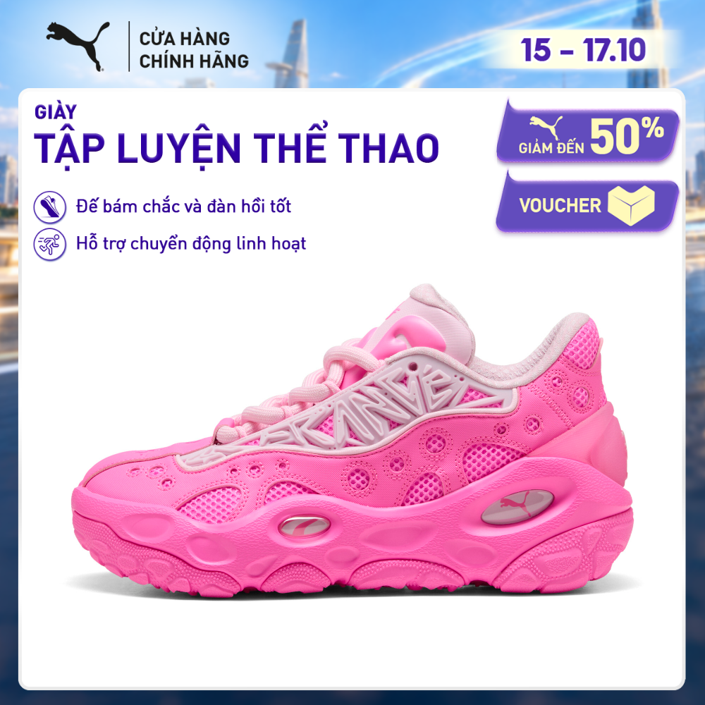 Giày Thể Thao PUMA Unisex La Francé RNR Poison Pink-Pale Pink-Fluro Pink Pes Màu Hồng