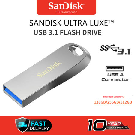 SanDisk Super Luxury USB Flash Drive (128GB-512GB)