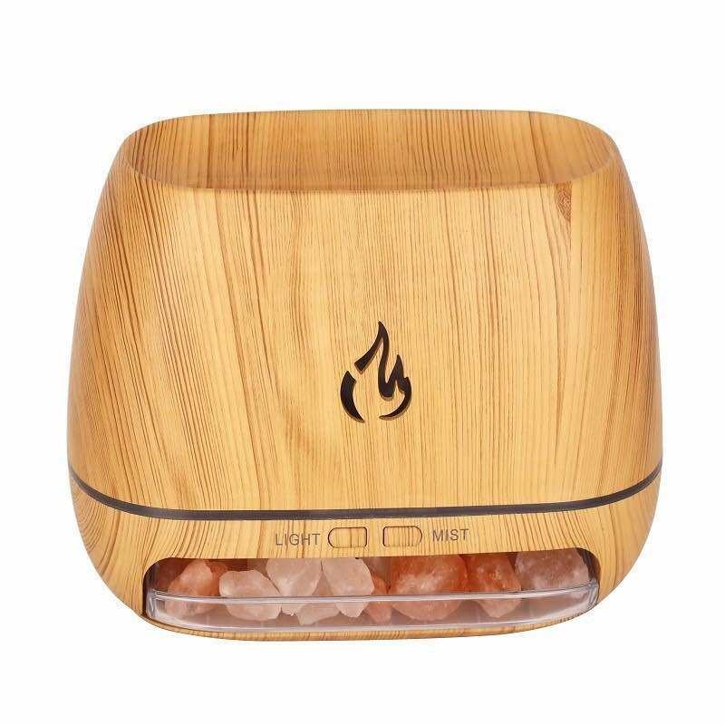 250ML Humidifiers Flaming Essential Diffuser Night Aroma Household Rock Illumination Aromatherapy Co