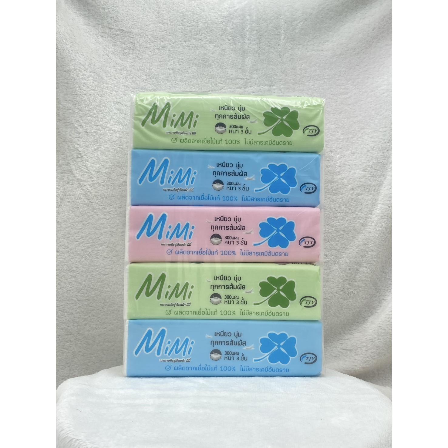 ทิชชู่Mimi clover 1แพค20หิ้ว หนา3ชั้น ราคา 1,100 บาท*ส่งฟรี