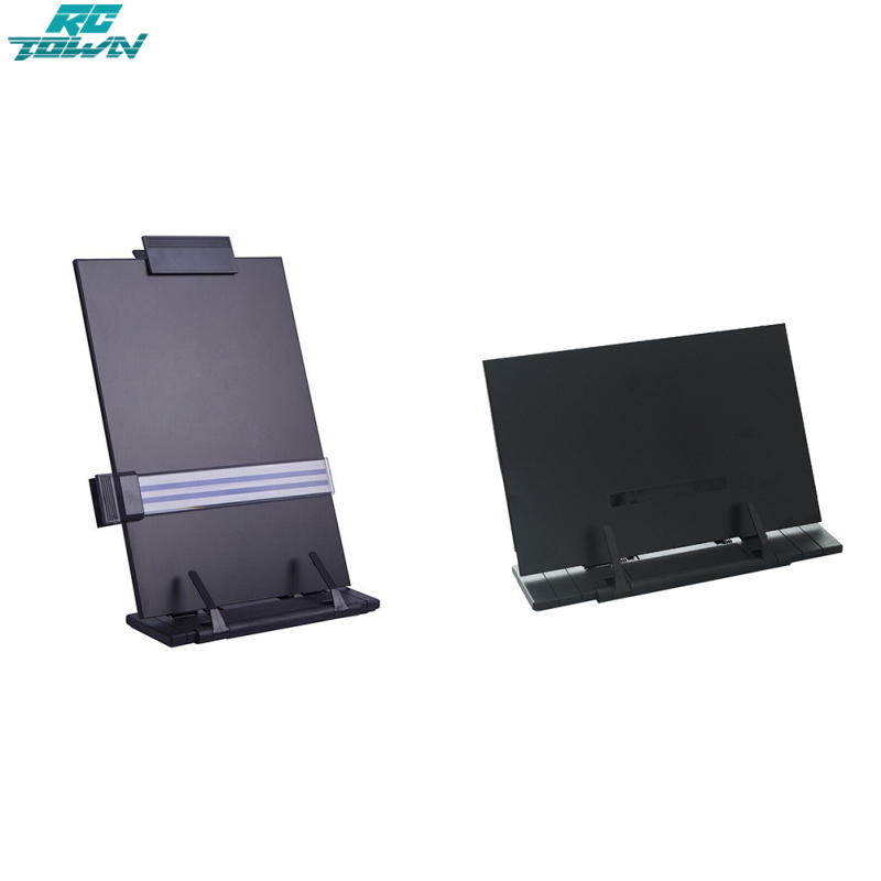 Book Stand, Adjustable Book Holder Tray And Page Paper Clips, Cookbook Reading Desk, Portable Stable Hard-Wearing Bookstand For Textbooks Books ราคา 254 บาท*ส่งฟรี