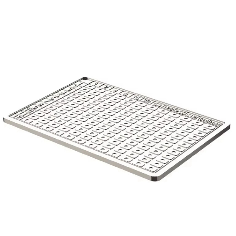 Steel Bitcoin Wallet Mnemonic Phrase Steel Plate, 304 Stainless Steel, BIP39 Dot Matrix, 12-Bit Password Record in Binary Format Harga  33 Ringgit*Penghantaran Percuma